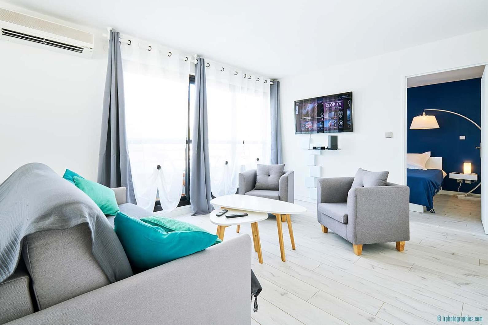T2 Cosy A 100M De La Plage, Saint-Pierre, Luma Appart Екстериор снимка