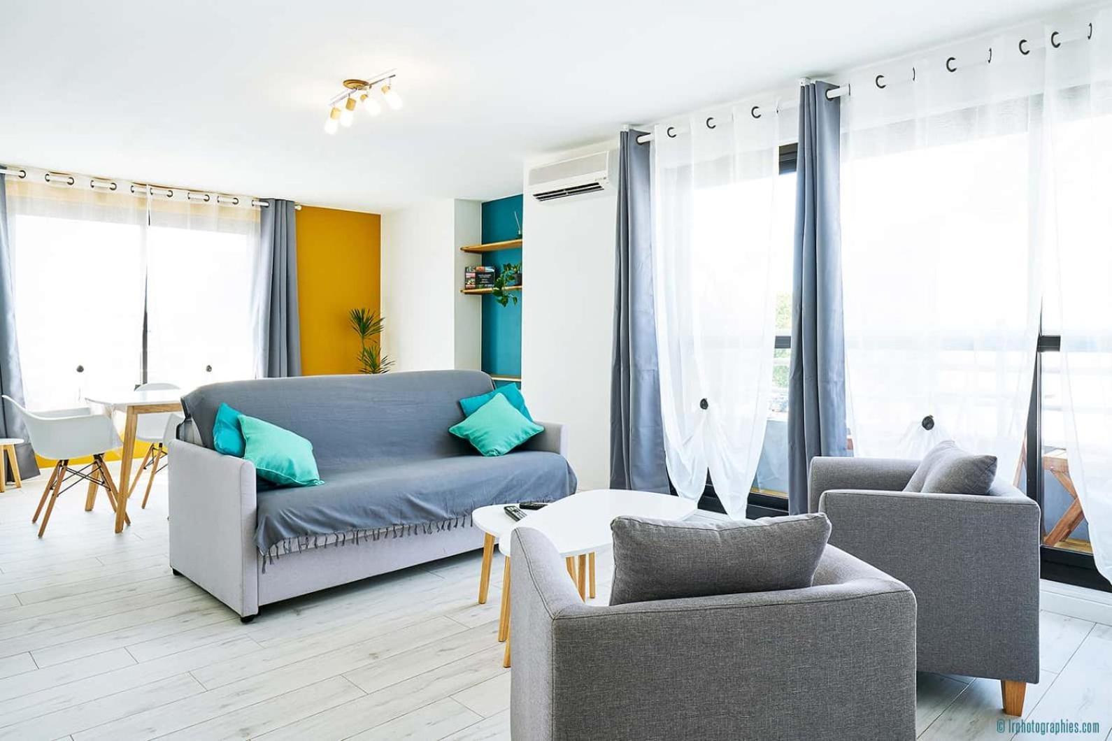 T2 Cosy A 100M De La Plage, Saint-Pierre, Luma Appart Екстериор снимка